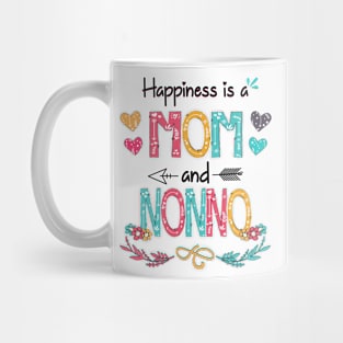 Happiness Is A Mom And Nonno Wildflower Happy Mother's Day Mug